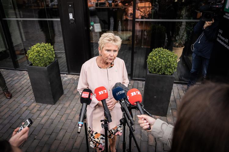 Lizette Risgaard er gået på orlov, indtil en ekstern advokatundersøgelse af sagen er afsluttet. FH’s næstformand, Morten Skov Christiansen, bliver fungerende formand, imens Lizette Risgaard er på orlov. Foto: Emil Nicolai Helms/Ritzau Scanpix
