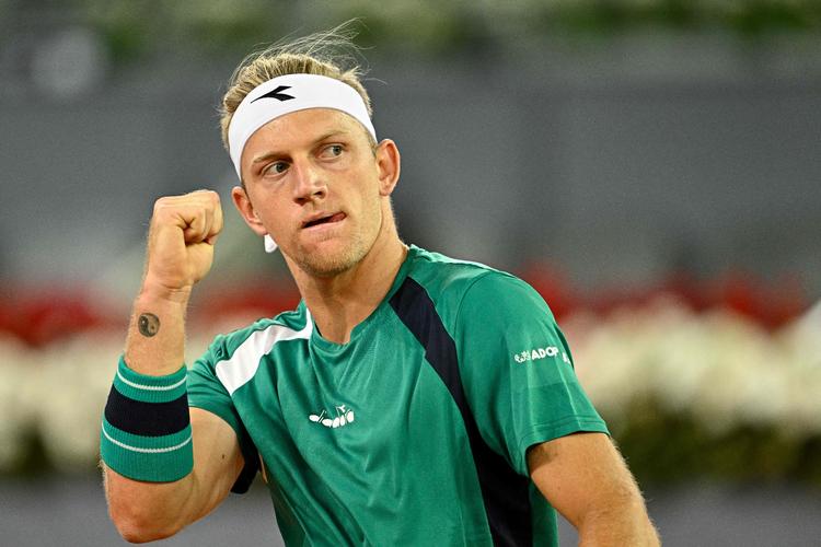 Alejandro Davidovich havde publikum på sin side på gruset i Madrid. Foto: Javier Soriano/Ritzau Scanpix