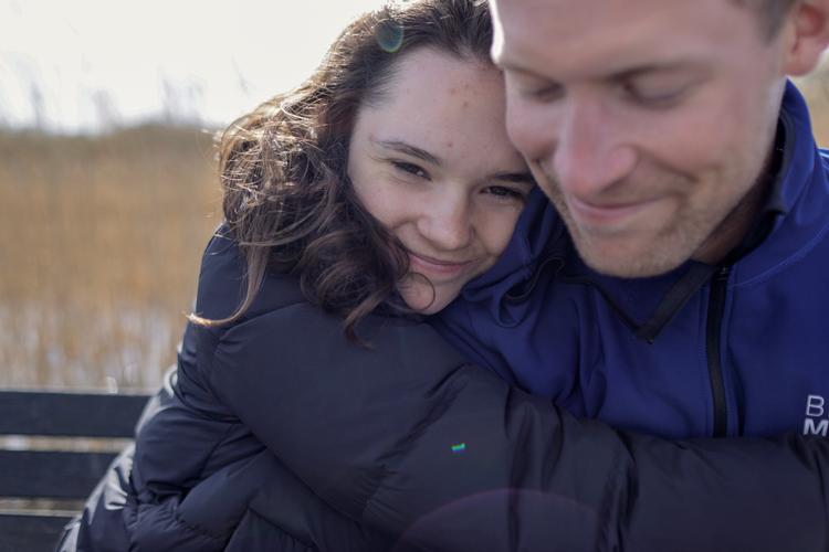 Speedskater-parret Sofia Hald og Viktor Hald Thorup mødte hinanden i USA og blev gift sidste år og har slået sig ned i Danmark. Nu har den russiske atlet fået grønt lys til at repræsentere Danmark. Foto: Miriam Dalsgaard