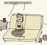 Den teknologiske udvikling er ikke kun fascinerende. Den er også skræmmende, skriver Freja Bøgh Lassen i denne signatur.  Arkivtegning  Philip Ytournel