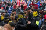 Proud Boys-medlemmer og Donald Trump-støttere til dmeonstration i Washington D.C. i december 2020. Foto: Jose Luis Magana/Ritzau Scanpix