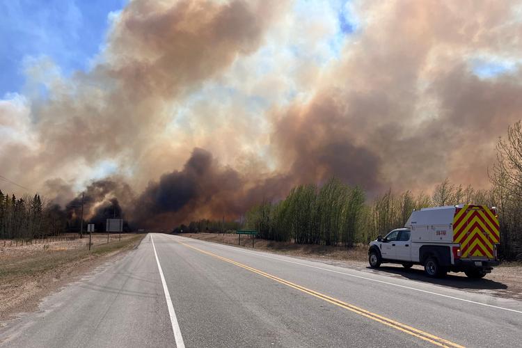 Foto: Alberta Wildfire/Ritzau Scanpix