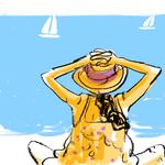 Forventningens glæde er den største - også når det kommer til vores ferie. Nu er årets sommerferie på plads, så nu skal der glædes igennem.  Foto: Mette Dreyer/POLITIKEN