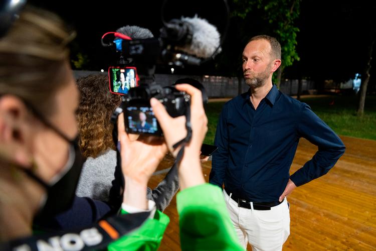 Programansvarlig for Melodi Grand Prix i DR Erik Struve Hansen er skuffet efter endnu et finaleår uden dansk deltagelse.  Foto: Anthon Unger