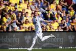 Christian Sørensen og FCK var i problemer i Brøndby, men har nu kurs mod guldet. Foto: Jens Dresling