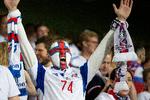 At kæmpe under eget flag i en sportsarena er et stort ønske på Færøerne. Foto: Finn Frandsen