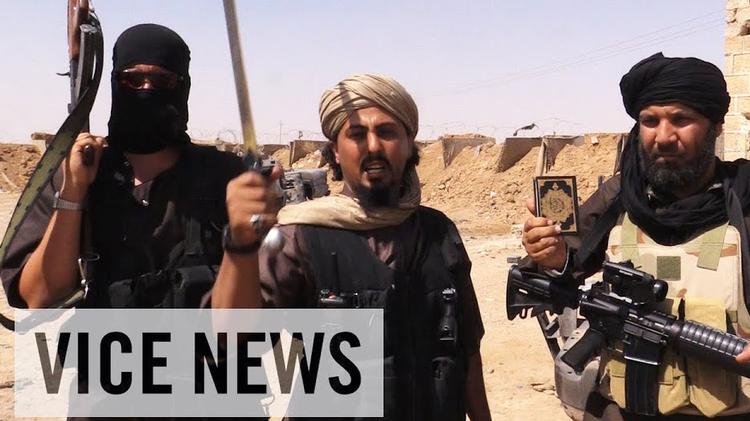 Scrrendump fra Vice News' serie inde fra Islamisk Stat. 