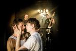 Johannes Lilleøre og Nicolai Duckert Perrild skiftes i 'HAM' til at spille hinandens fædre, der ikke kunne acceptere sønnernes homoseksualitet.  Foto: Pr-foto