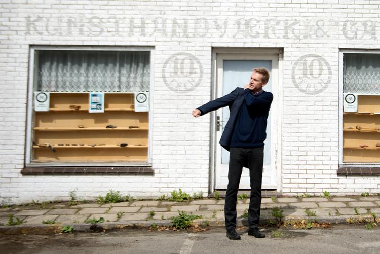 Kristian Thulesen Dahl var formand for det største borgerlige parti, da han stjal dagsordenen på folkemødet i 2016. Foto: Cicilie S. Andersen