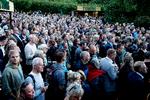 Frem mod 2019 var der hvert år flere og flere besøgende på folkemødet. Året efter måtte det aflyses på grund af corona.  Foto: Finn Frandsen