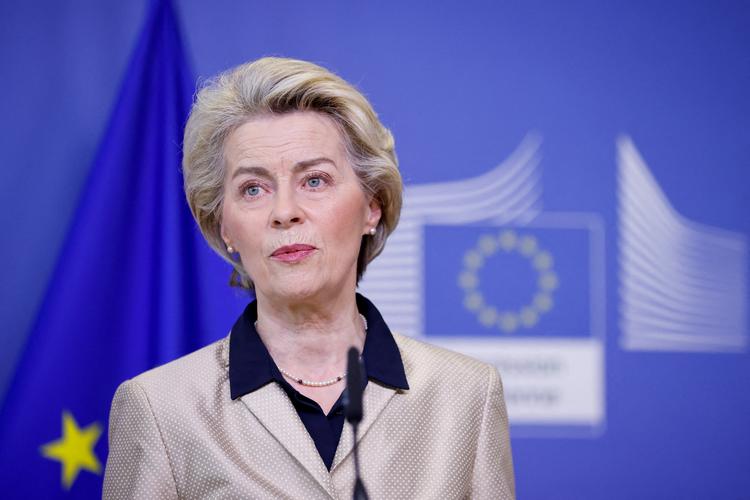 EU-Kommissionens formand, Ursula von der Leyen. Foto: Johanna Geron/Ritzau Scanpix