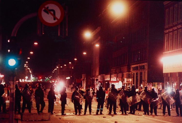 Nørrebro for 30 år siden.  Foto: Jens Dresling