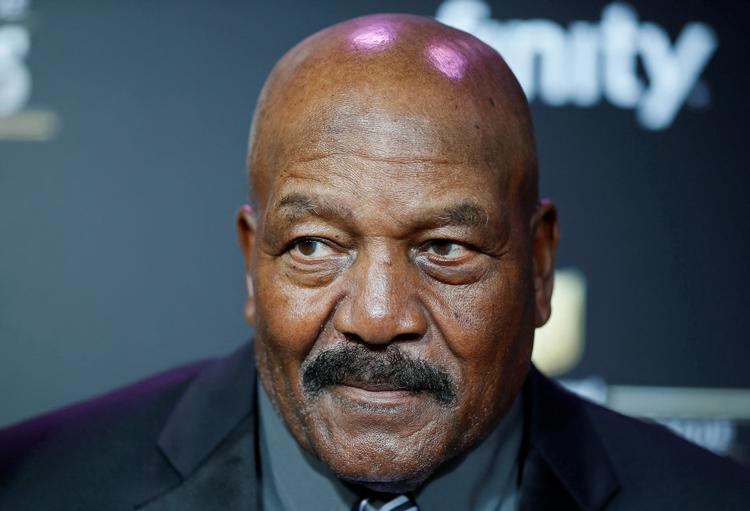 Jim Brown blev i 1999 kåret af nyhedsbureauet Associated Press til at være den bedste spiller i NFL's historie. Foto: Lucy Nicholson/Ritzau Scanpix