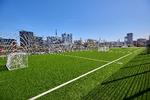 Det kan være svært at få plads til idrætsfaciliteter i byen, men på Vesterbro er der fundet en løsning. Foto: DGI Byens Arena