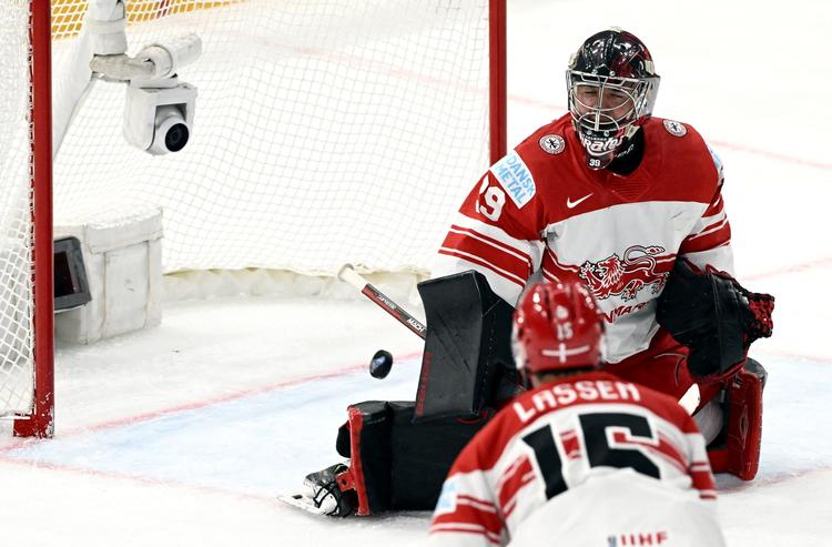 Danmarks landstræner, Heinz Ehlers, er skuffet over, at danske NHL-spillere ikke i højere grad har prioriteret landsholdet. Foto: Emmi Korhonen/Ritzau Scanpix
