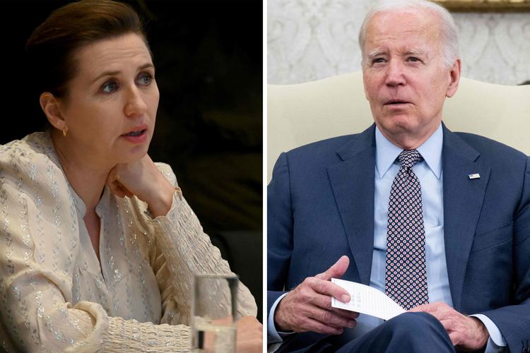 Mette Frederiksen besøger Joe Biden 5. juni i et møde, hun har ventet længe på at få aftalt. Foto: Denis Lovrovic, Saul Loeb/Ritzau Scanpix
