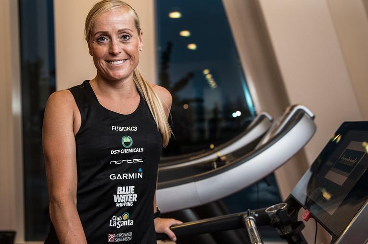 Det er slut med at konkurrere om VM-medaljer, men Camilla Pedersen kan stadig ses på træningscyklen i området omkring hendes nye hjemby, Aalborg. Foto: Mogens Flindt