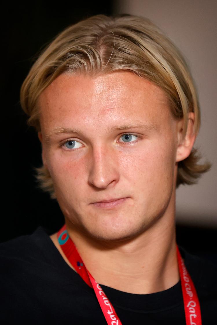 Kasper Dolberg har siden januar været udlejet til Hoffenheim fra sin franske klub Nice. Den franske klub har papir på den 25-årige angriber frem til sommeren 2024.  Foto: Jens Dresling