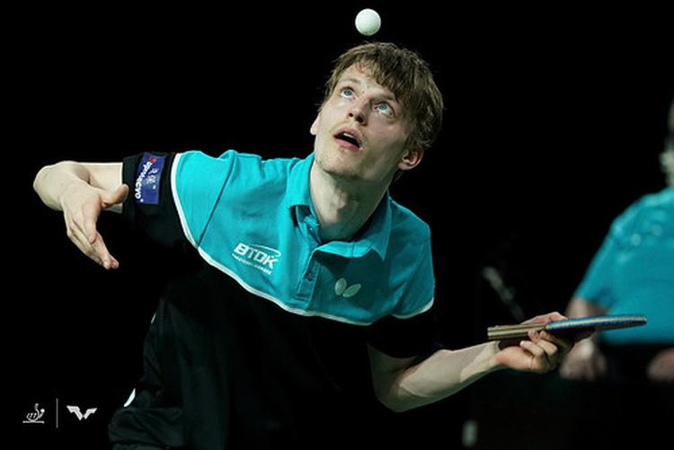 Med sin kvartfinale ved VM rykker Anders Lind op på en placering i nærheden af top-50 på verdensranglisten. Foto: worldtabletennis.com