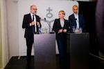 Kent Harnisch fotograferet i december, hvor han som departementschef i Børne- og Undervisningsministeriet holdt tale, da Pernille Rosenkrantz-Theil overdrog posten som børne- og undervisningsminister til Mattias Tesfaye.  Foto: Bo Amstrup/Ritzau Scanpix