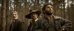 Athos, Aramis og Porthos spilles af Vincent Cassel, Romain Duris og Pio Marmaïs. Foto: NORDISK FILM DISTRIBUTION/NORDISK FILM DISTRIBUTION
