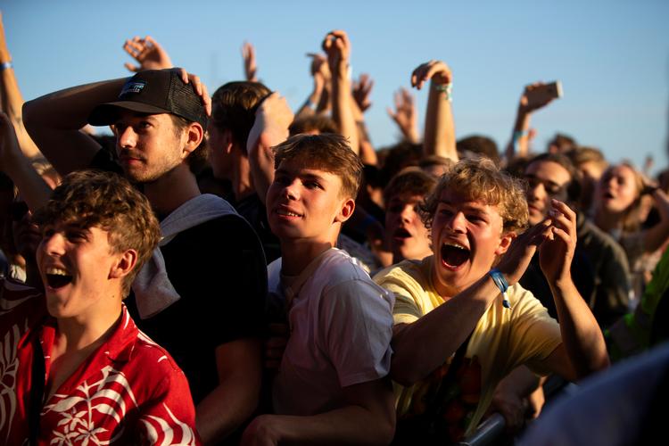 NorthSide har fået ny festivalplads i Eskelunden siden 2019, hvor den amerikanske rapgruppe Migos gav koncert, og publikum har ikke lært den at kende endnu, siger Brian Nielsen, direktør for DTD, der arrangerer bl.a. NorthSide og Tinder. Foto: Finn Frandsen