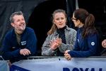 Prinsesse Isabella sammen med far og mor ved Royal Run i København i mandags.  Foto: Ida Marie Odgaard/Ritzau Scanpix