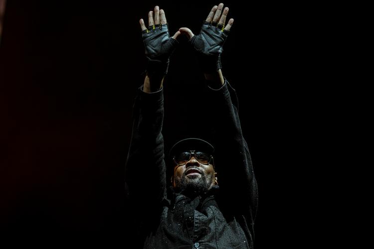 RZA laver Wu-Tang-håndtegnet Foto: Christian Falck Wolff