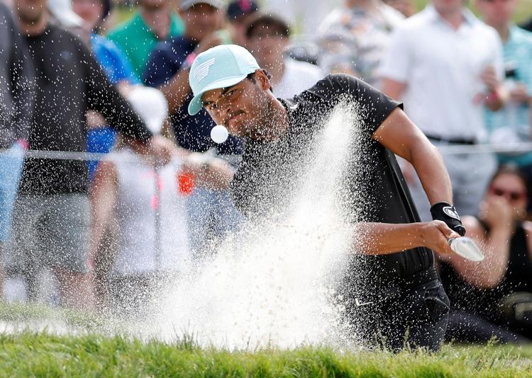     Sebastian Munoz i finalerunden på LIV Golf Washington. Nu kan han og de andre golfspillere se frem til, at de store golftours har skrinlagt stor konflikt. Foto: Geoff Burke/Ritzau Scanpix