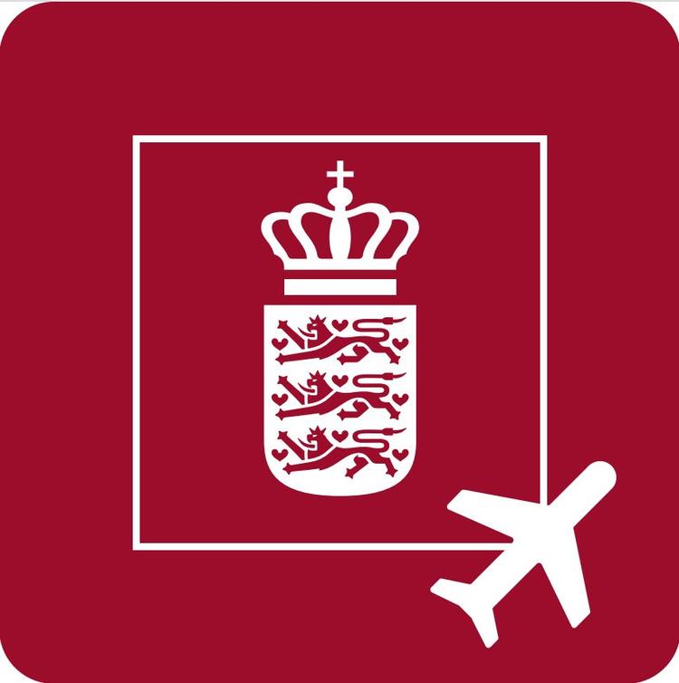 Her er ikonet for appen Rejseklar. 