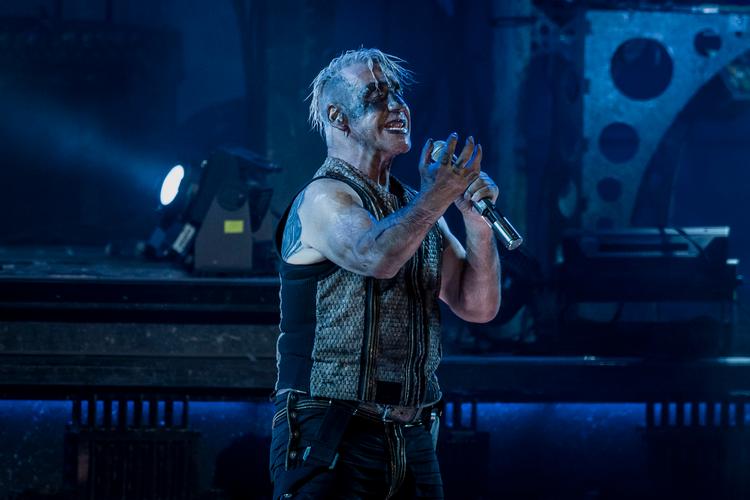 Rammstein med Till Lindemann i front gav sidste uge koncert i Odense.. Nu har arrangørerne til bandets kommende koncerter i Tyskland aflyst fester med deres fans. Foto: Christian Falck Wolff