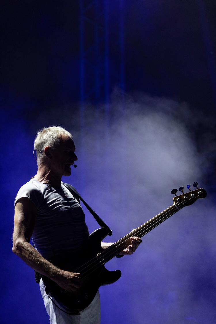 Sting lignede vinderen af Heartlands første dag. Men så gik der trummerum i tingene.  Foto: Thomas Borberg