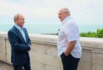 Vladimir Putin tog imod Aleksandr Lukasjenko i dag.  Foto: Gavriil Grigorov/Ritzau Scanpix