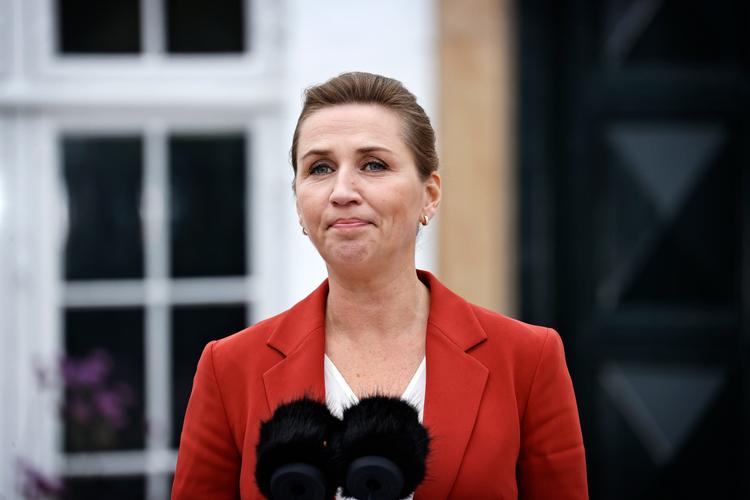 Mette Frederiksen (S) fotograferet 5. oktober sidste år, da hun udskrev folketingsvalg på et pressemøde på Marienborg. Foto: Jens Dresling