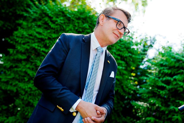 Fungerende forsvarsminister Troels Lund Poulsen (V).  Foto: Liselotte Sabroe/Ritzau Scanpix