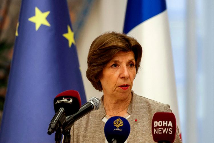 Den franske udenrigsminister, Catherine Colonna. Foto: Karim Jaafar/Ritzau Scanpix