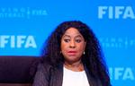 Senegalesiske Fatma Samoura stopper som generalsekretær hos Fifa ved udgangen af 2023. Foto: Harold Cunningham/Ritzau Scanpix