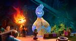 Pixars seneste film 'Elemental’ er en romantisk komedie om et kærlighedsmøde på tværs af kulturer. Foto: Pixar Animation Studios / Walt D/Ritzau Scanpix