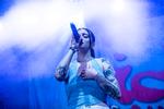 Ida Laurberg hitter lige nu med 'Jeg ka' rigtig godt li' dig' med Andreas Odbjerg. Han var ikke med på Tinderbox, men så sang hun da bare duetten med sig selv.  Foto: Helle Arensbak/Ritzau Scanpix