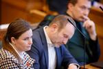 Enhedslistens politiske ordfører Mai Villadsen og radikales leder Martin Lidegaard har meldt sig ud af uddannelsesforhandlingerne. Foto: Jens Dresling