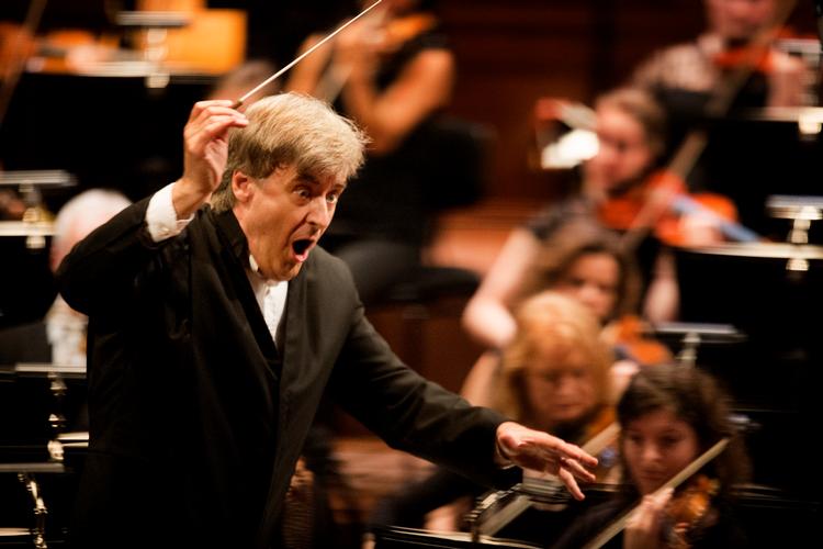 Thomas Dausgaard fotograferet, da han for syv år siden dirigerede DR SymfoniOrkestret i Koncerthuset. Arkivfoto Finn Frandsen