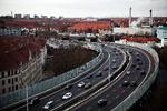 Bispebuen er et eksempel på hvordan biltrafikken fik lov at skære sig gennem et beboelseskvarter.  Foto: Lars Just