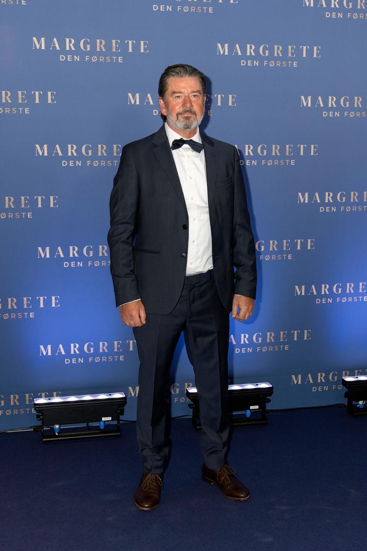 Thomas W. Gabrielsson har medvirket i flere danske film. Blandt andet 'Margrete den første', som han her ses til premieren på. Foto: Henning Hjorth