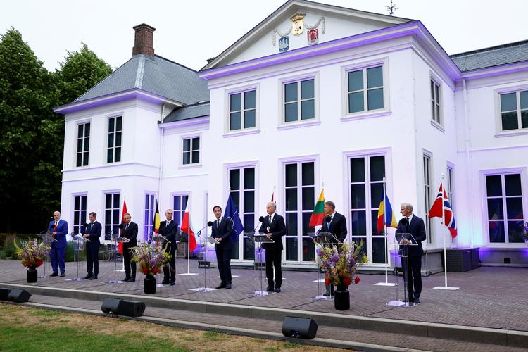Når Nato i denne måned holder topmøde i Vilnius, vil både Japan, Sydkorea, Australien og New Zealand deltage Foto: Piroschka Van De Wouw/Ritzau Scanpix