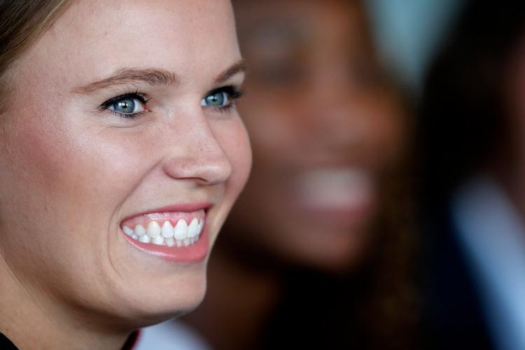 Caroline Wozniacki  er tilbage i rampelyset, når US Open indledes i slutningen af august.  Foto: Jens Dresling