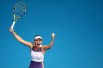 Caroline Wozniacki er tilbage i rampelyset, efter at hun torsdag meldte sit comeback til tennissporten. US Open er det første store mål, fortæller hun. Foto: Hannah Mckay/Ritzau Scanpix