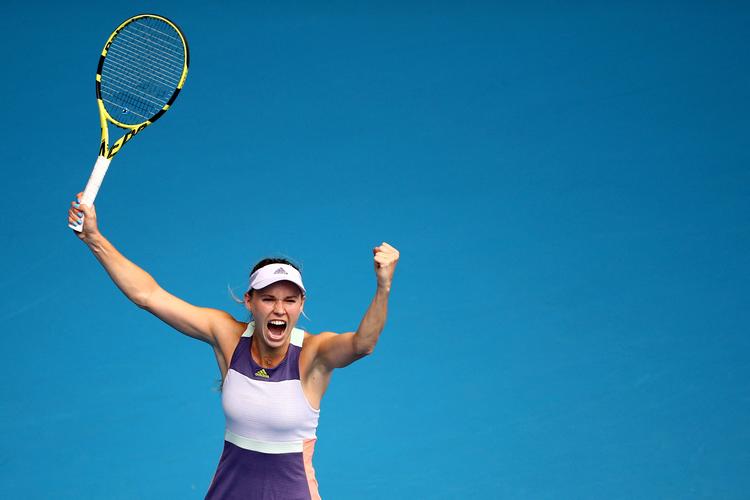 Caroline Wozniacki er tilbage i rampelyset, efter at hun torsdag meldte sit comeback til tennissporten. US Open er det første store mål, fortæller hun. Foto: Hannah Mckay/Ritzau Scanpix