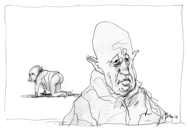 Tegning Per Marquard Otzen