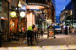 Knivhændelsen, som politiet beskriver det som, fandt sted på Torggata i det centrale Oslo. Foto: Ntb/Ritzau Scanpix