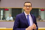 Polens ministerpræsident, Mateusz Morawiecki, på et EU-topmøde i Bruxelles.  Foto: Johanna Geron/Ritzau Scanpix